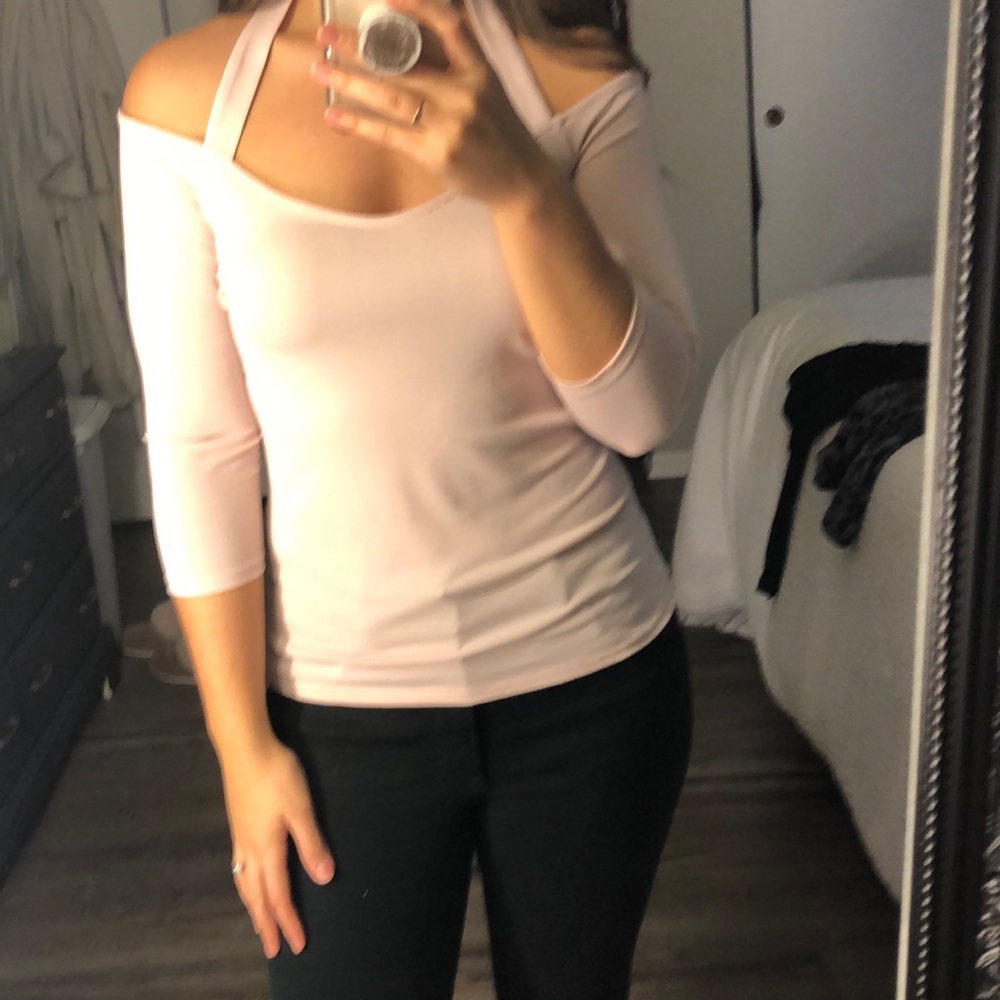 Light pink blouse
